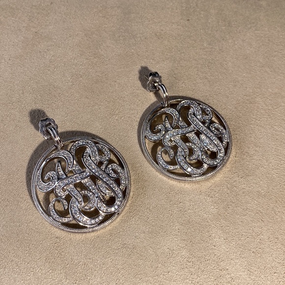 925 Silver Cubic Zirconia earrings - Picture 7 of 8